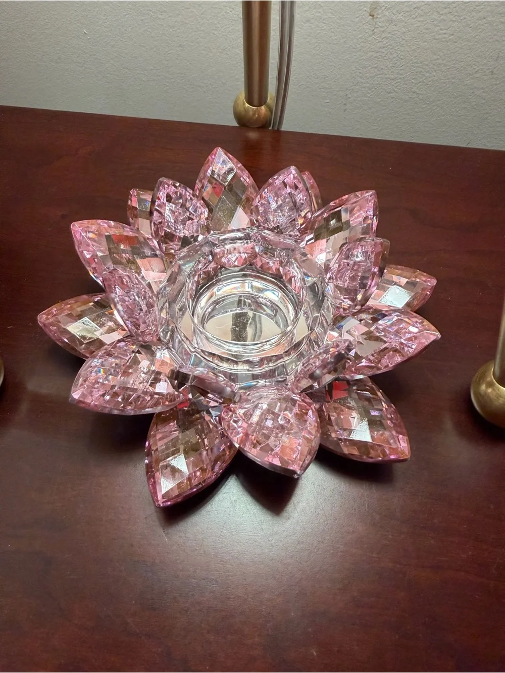 Source Unknown faceted pink
